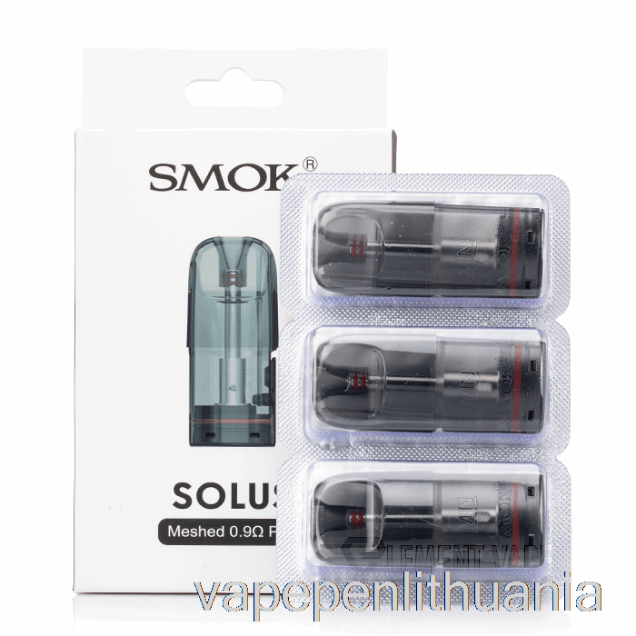 Smok Solus 2 Pakaitiniai Ankštys 0,9ohm Tinklelio Ankštys Vape Skystis